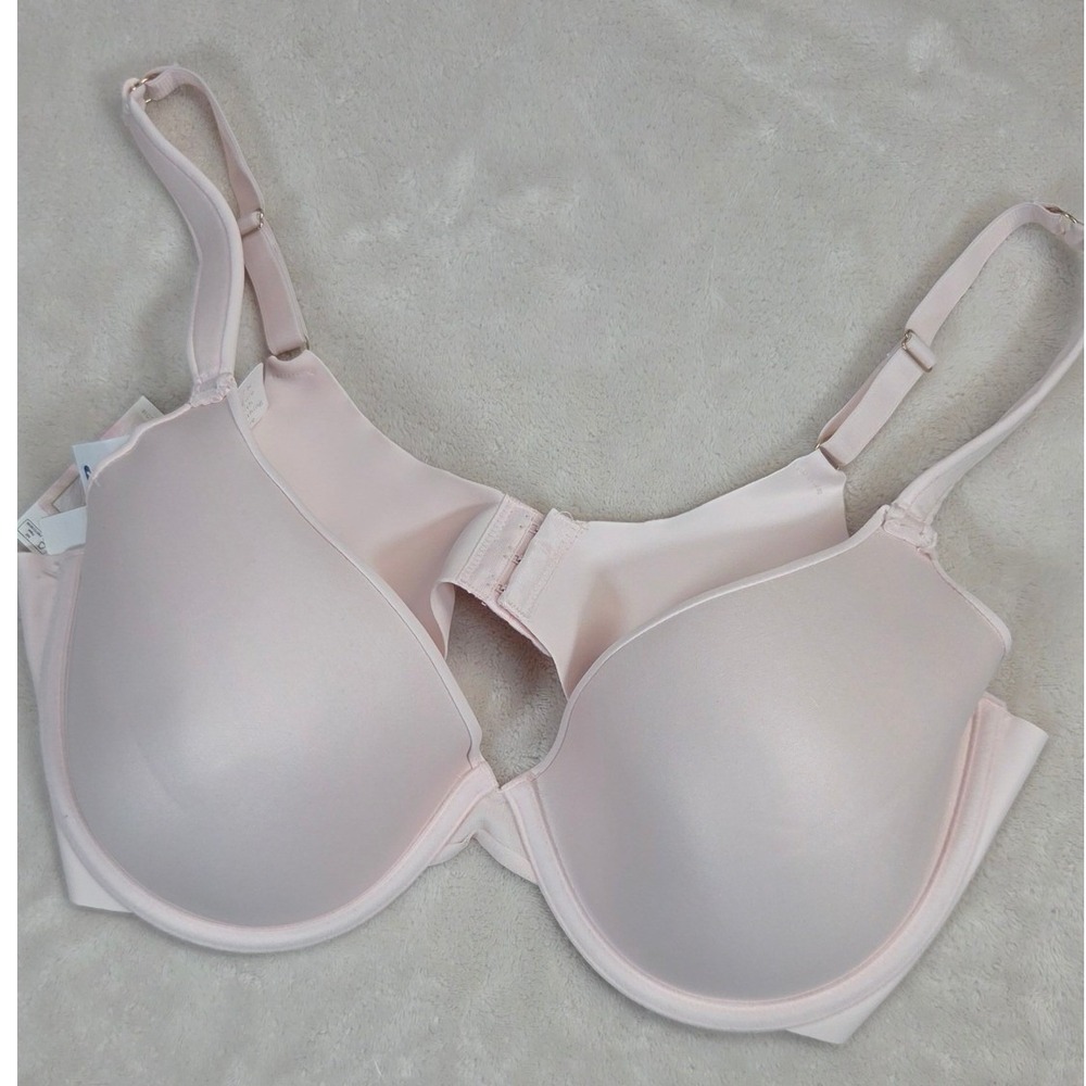 Jessica Simpson T-Shirt Bra Womens 40D Pink NWT Underwire Full Coverage 2020s